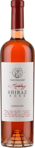 Vesztergombi Kerékhegy Shiraz Rose prémium száraz szekszárdi rosébor