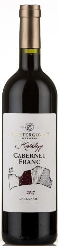 Vesztergombi Kerékhegy dűlőszelektált Cabernet Franc prémium száraz szekszárdi vörösbor